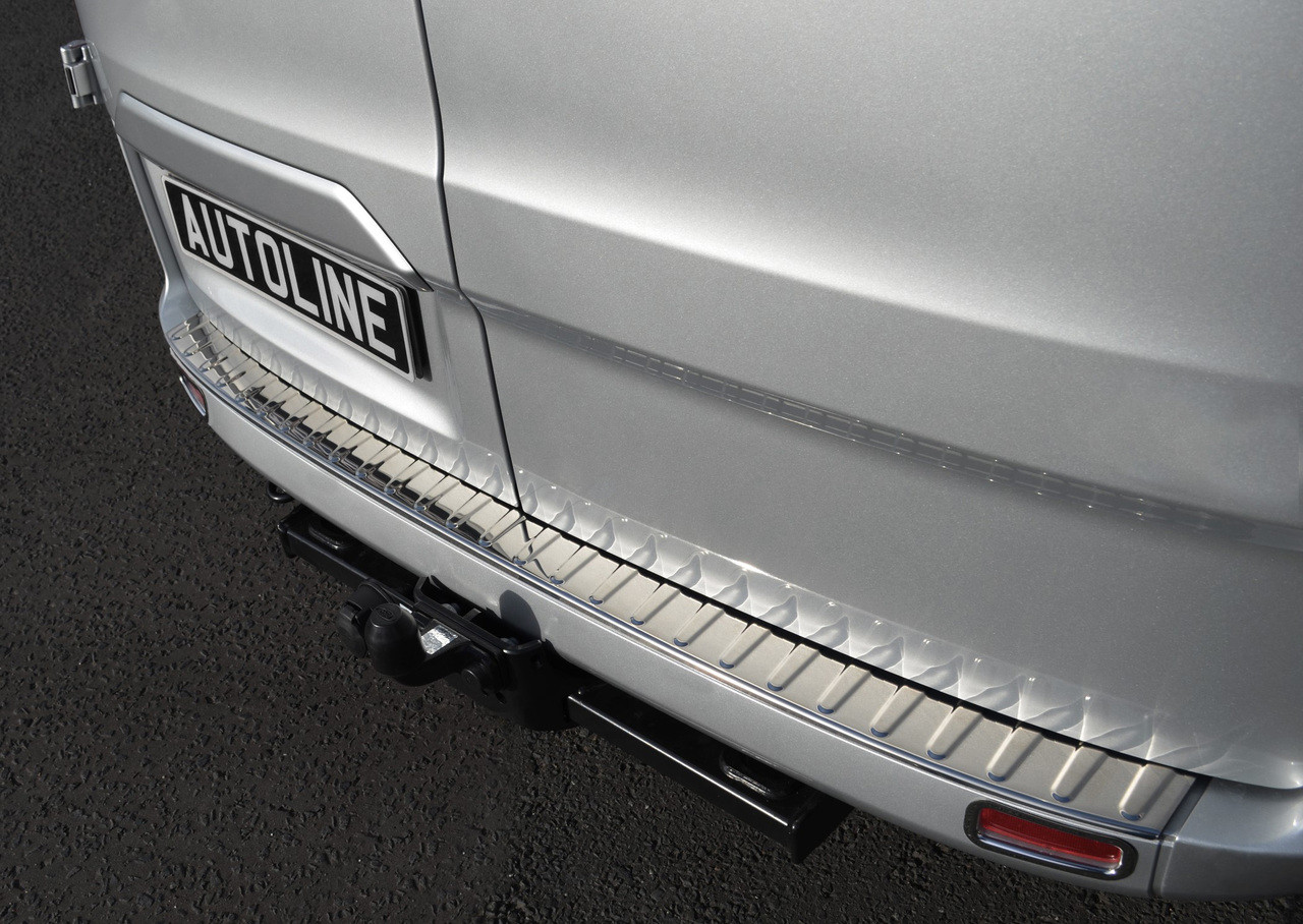 Premium Chrome Bumper Sill Protector Trim Cover To Fit Ford Tourneo Custom (12+)