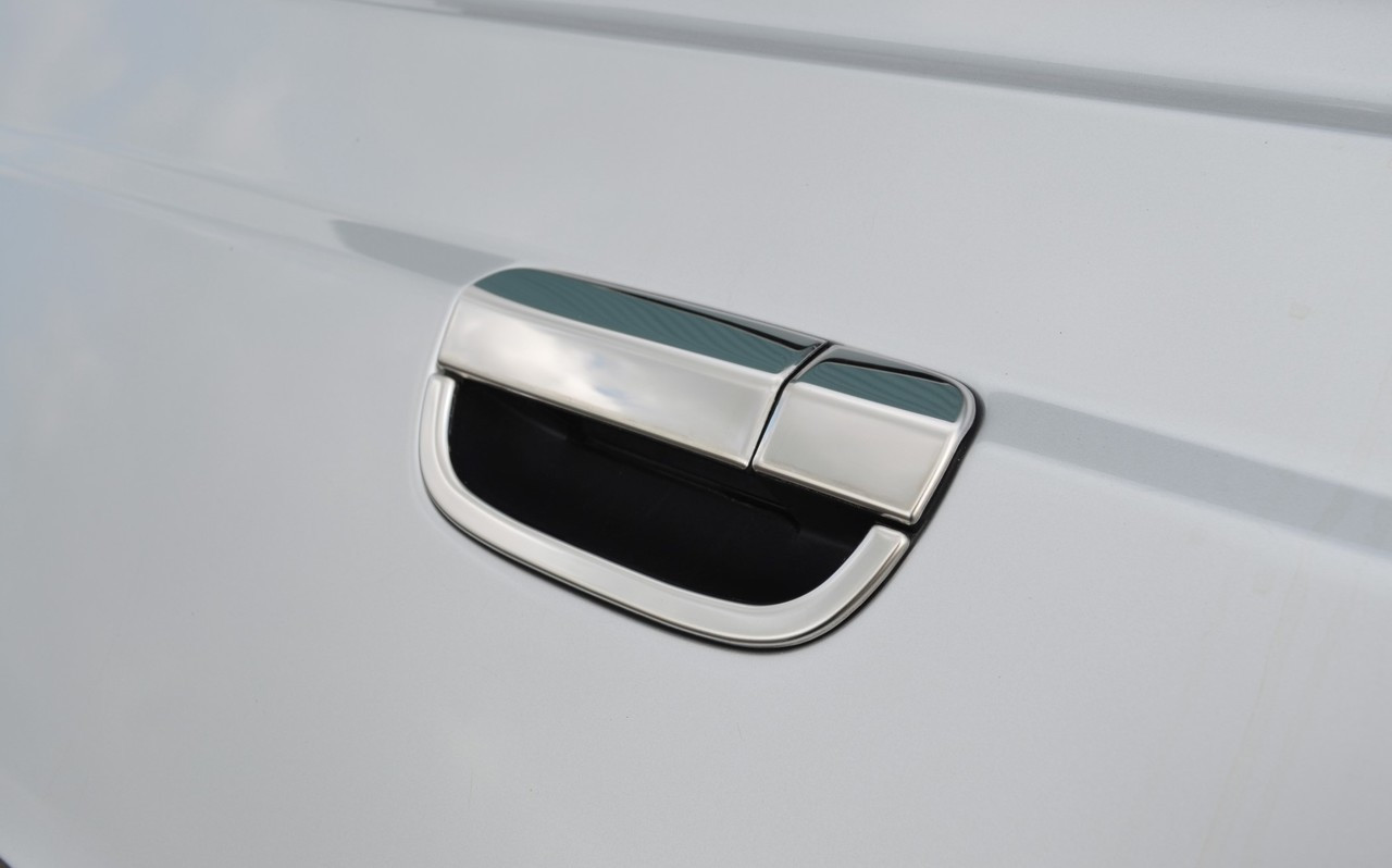 Chrome 3Pc Rear Door Handle Cover Trim To Fit Mercedes-Benz Viano (2004-14)