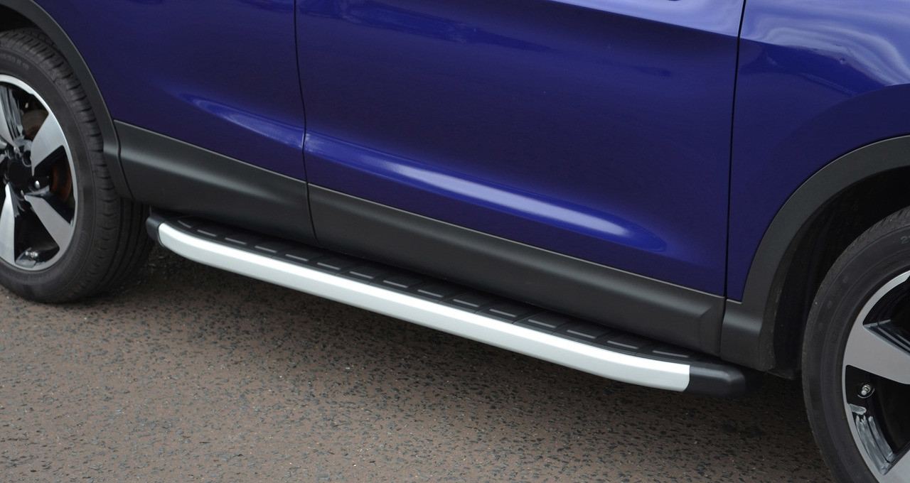 Aluminium Side Steps Bars Running Boards To Fit Nissan Qashqai (2014+)