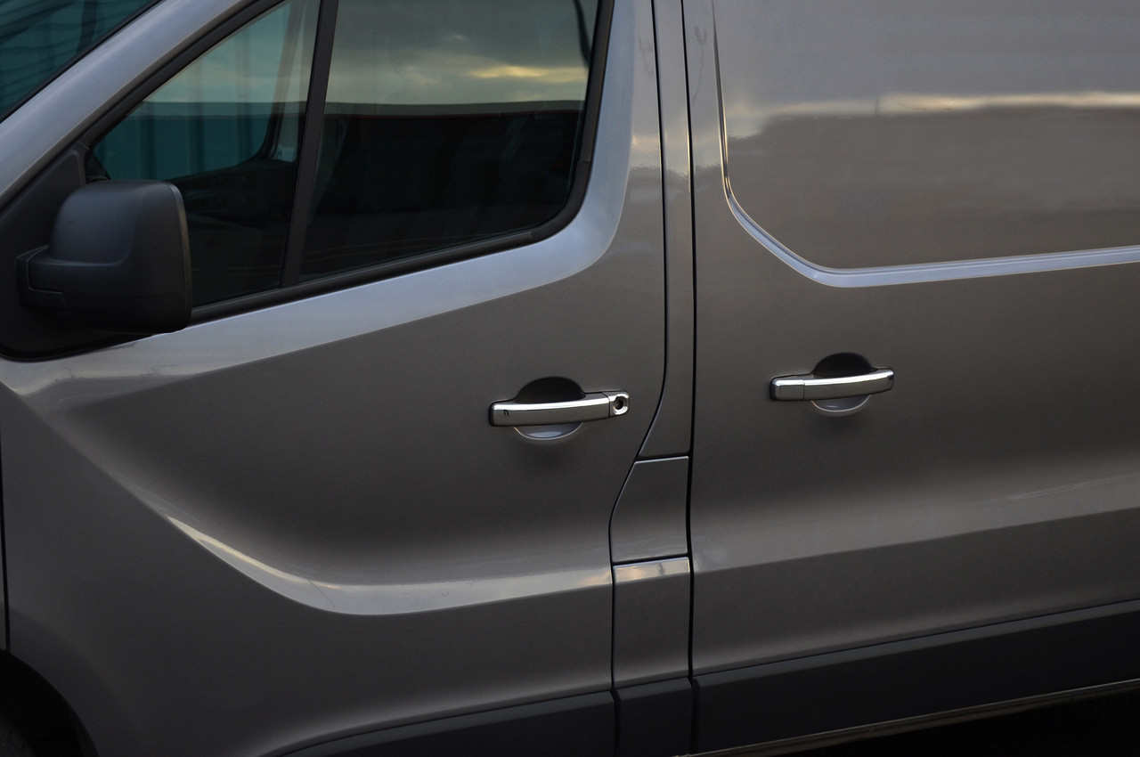 Chrome Door Handle Trim Set Covers To Fit Nissan NV300 5dr (2016+)