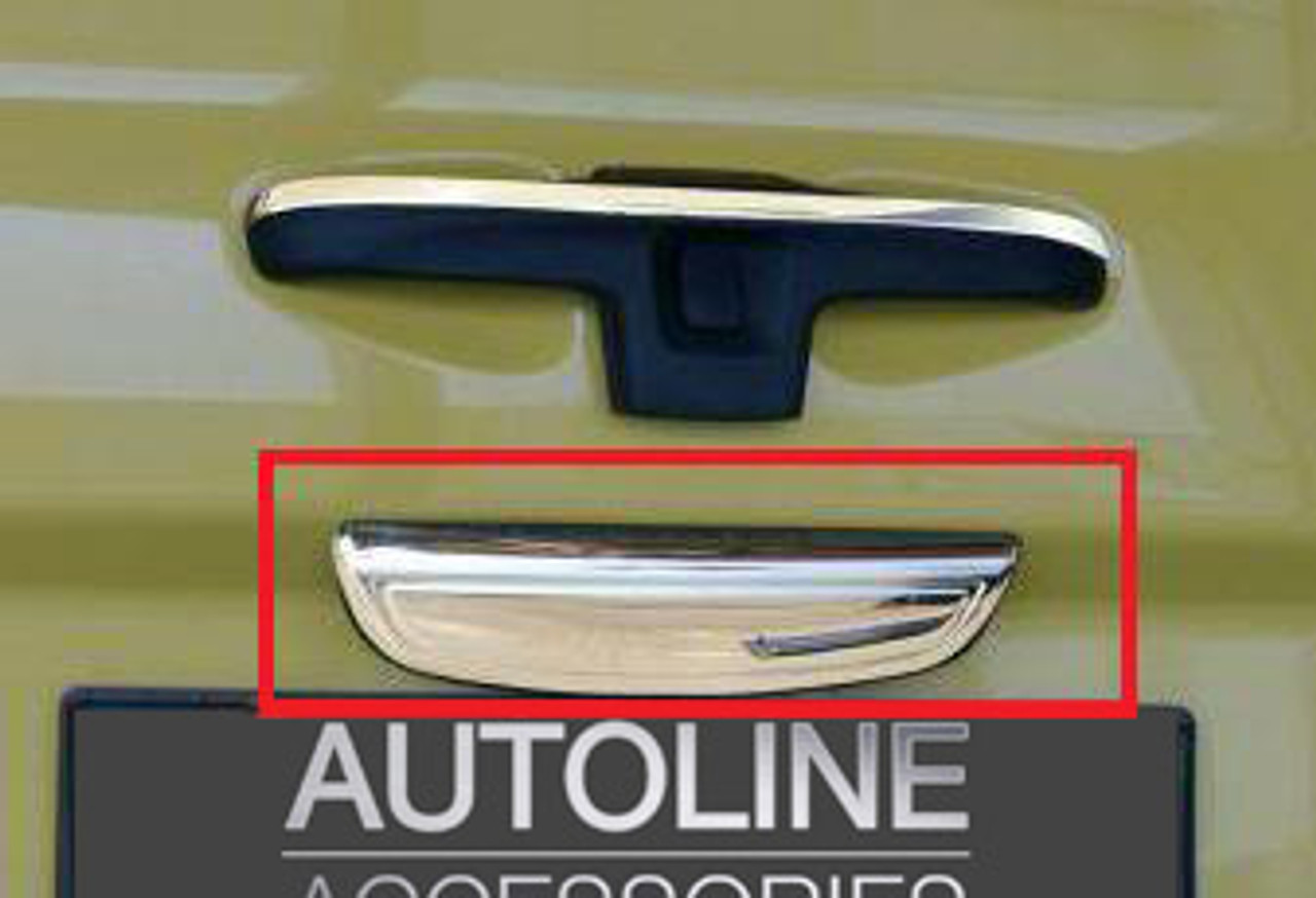 Lower Chrome Rear Door Handle Cover Tailgate Trim To Fit Nissan Primastar 02-14