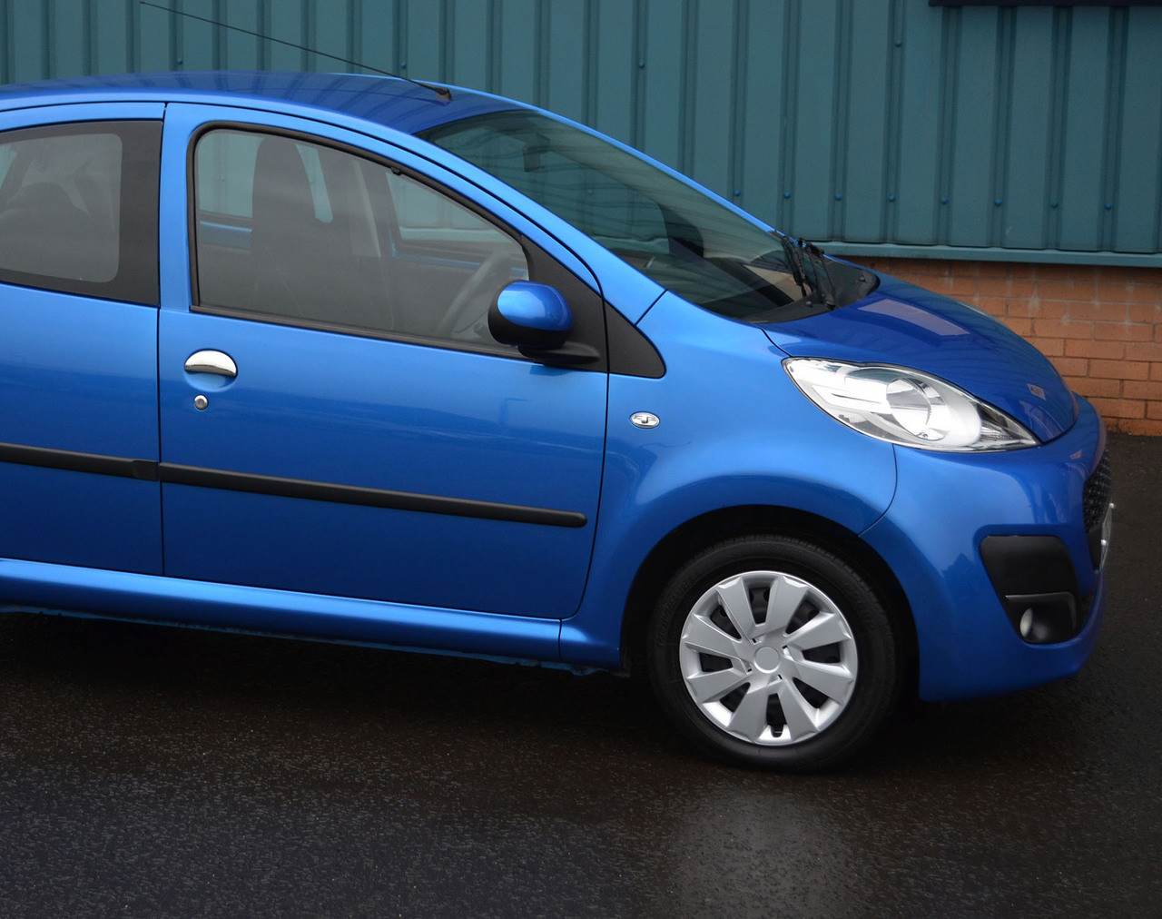 Chrome Door Handle Trim Set Covers To Fit Peugeot 107 2dr (2005-14)