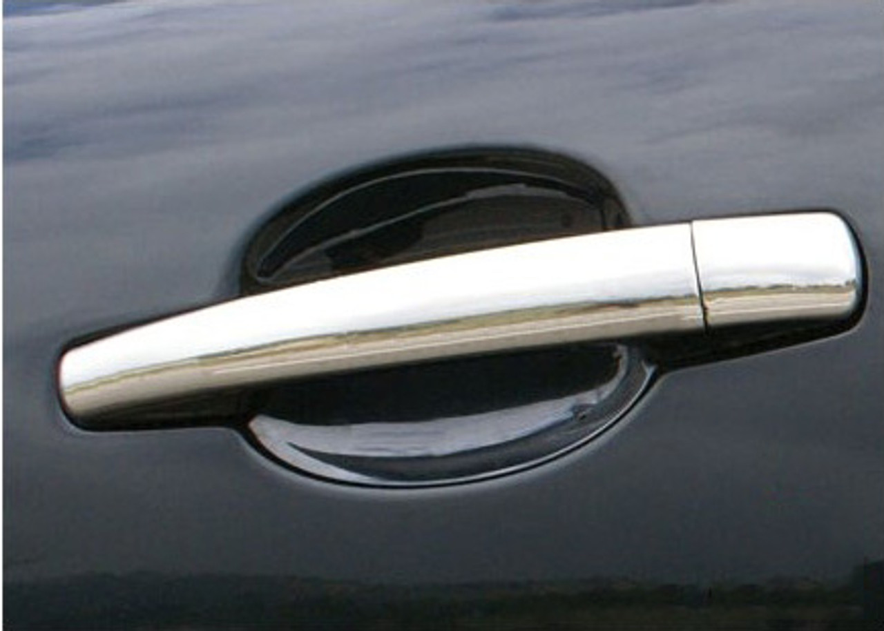 Chrome Door Handle Trim Set Covers To Fit Peugeot Expert 4dr (2007-15)