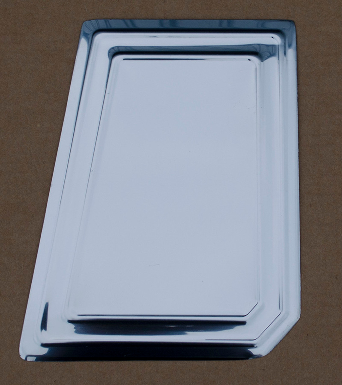 Chrome Fuel Flap / Petrol Door Cap Trim Cover To Fit Peugeot Boxer (2006-14)