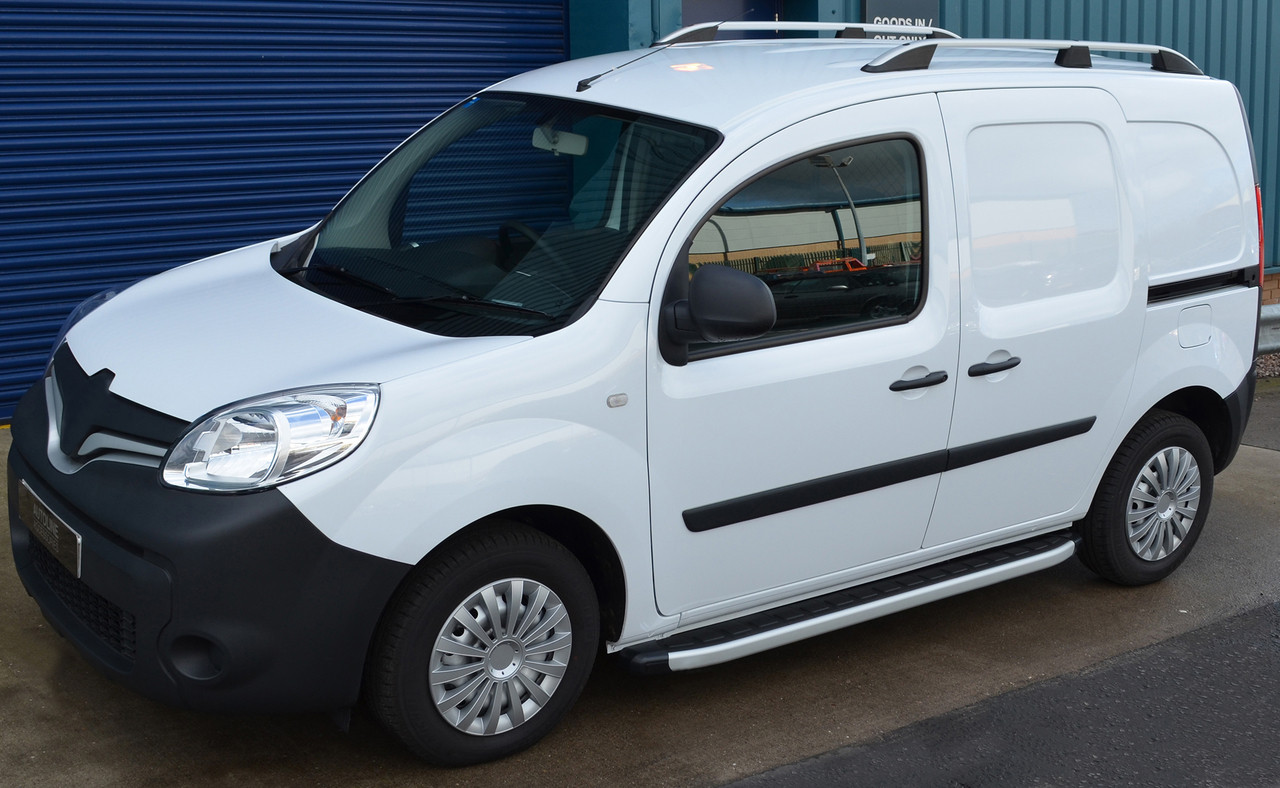 Aluminium Side Steps Bars Running Boards To Fit SWB Renault Trafic (2002-14)