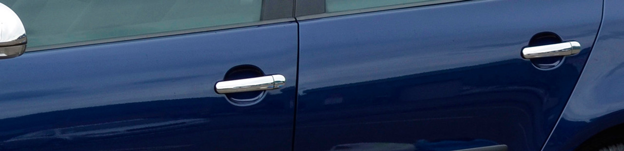 Chrome Door Handle Trim Set Covers To Fit Seat Mii 4dr (2012+)