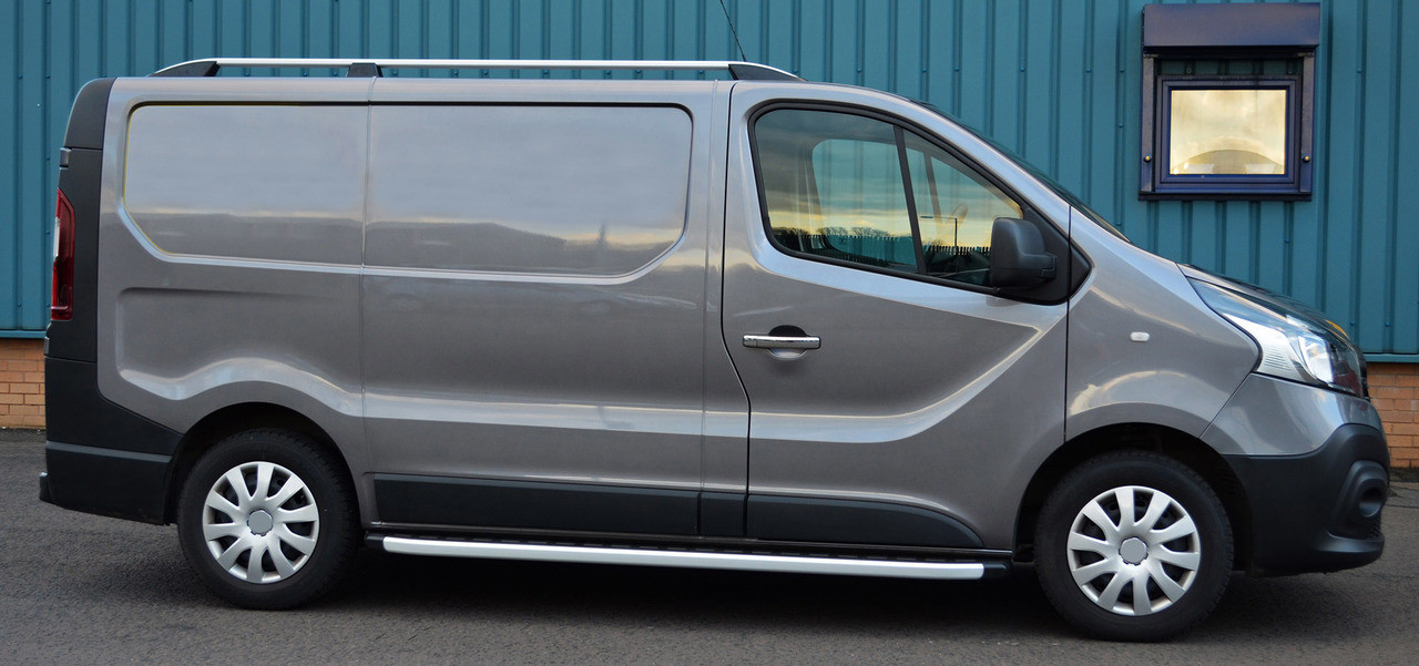 Aluminium Side Steps Bars Running Boards To Fit LWB Toyota Proace (2013-15)