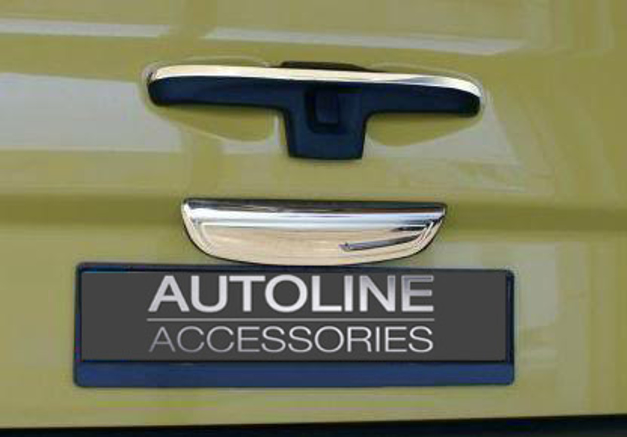 Lower Chrome Rear Door Handle Cover Tailgate Trim To Fit Vauxhall Vivaro (02-14) Lower Chrome Rear Door Handle Cover Tailgate Trim To Fit Vauxhall Vivaro (02-14)