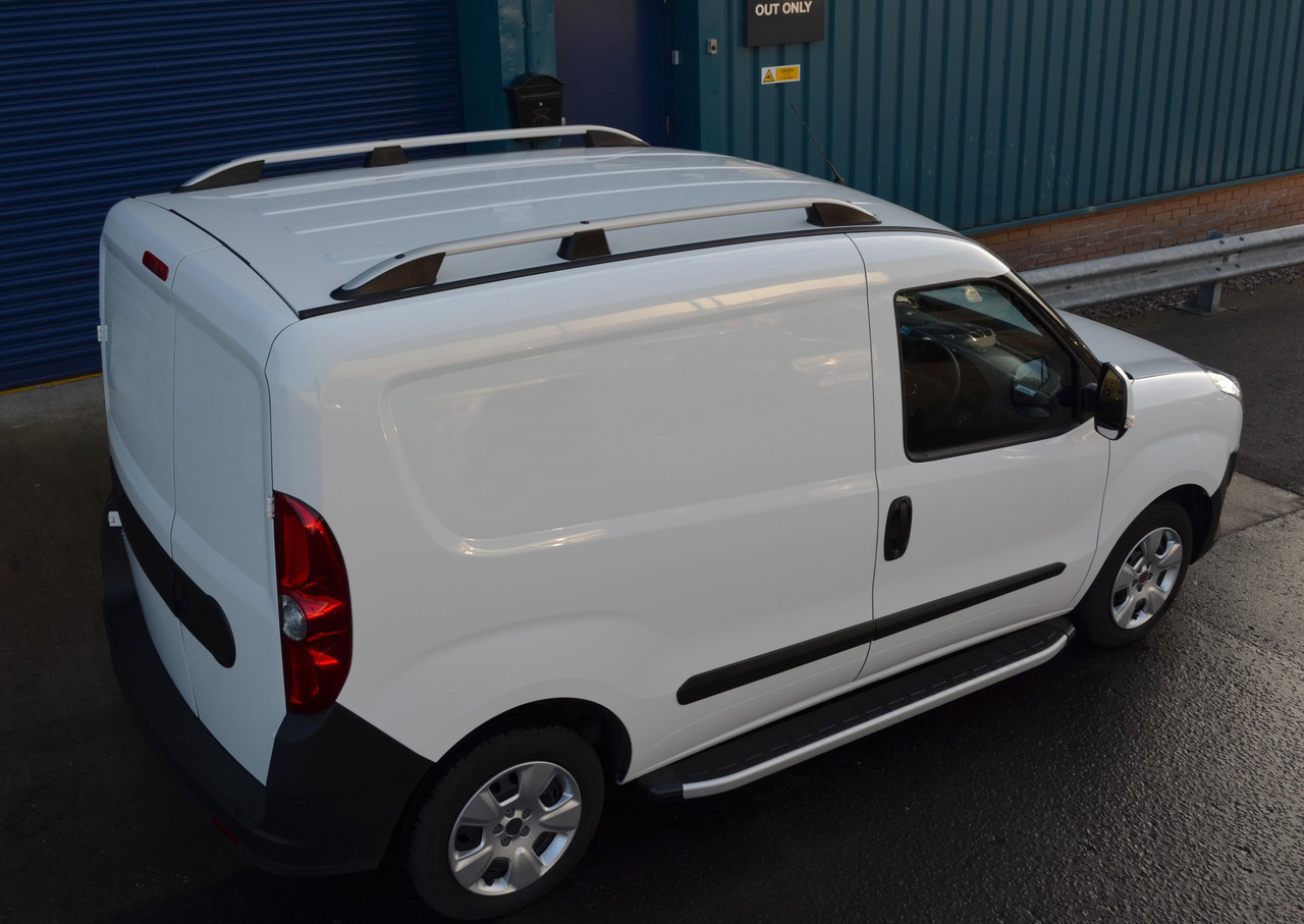 Aluminium Side Steps Bars Running Boards To Fit SWB Vauxhall Combo (2011+)