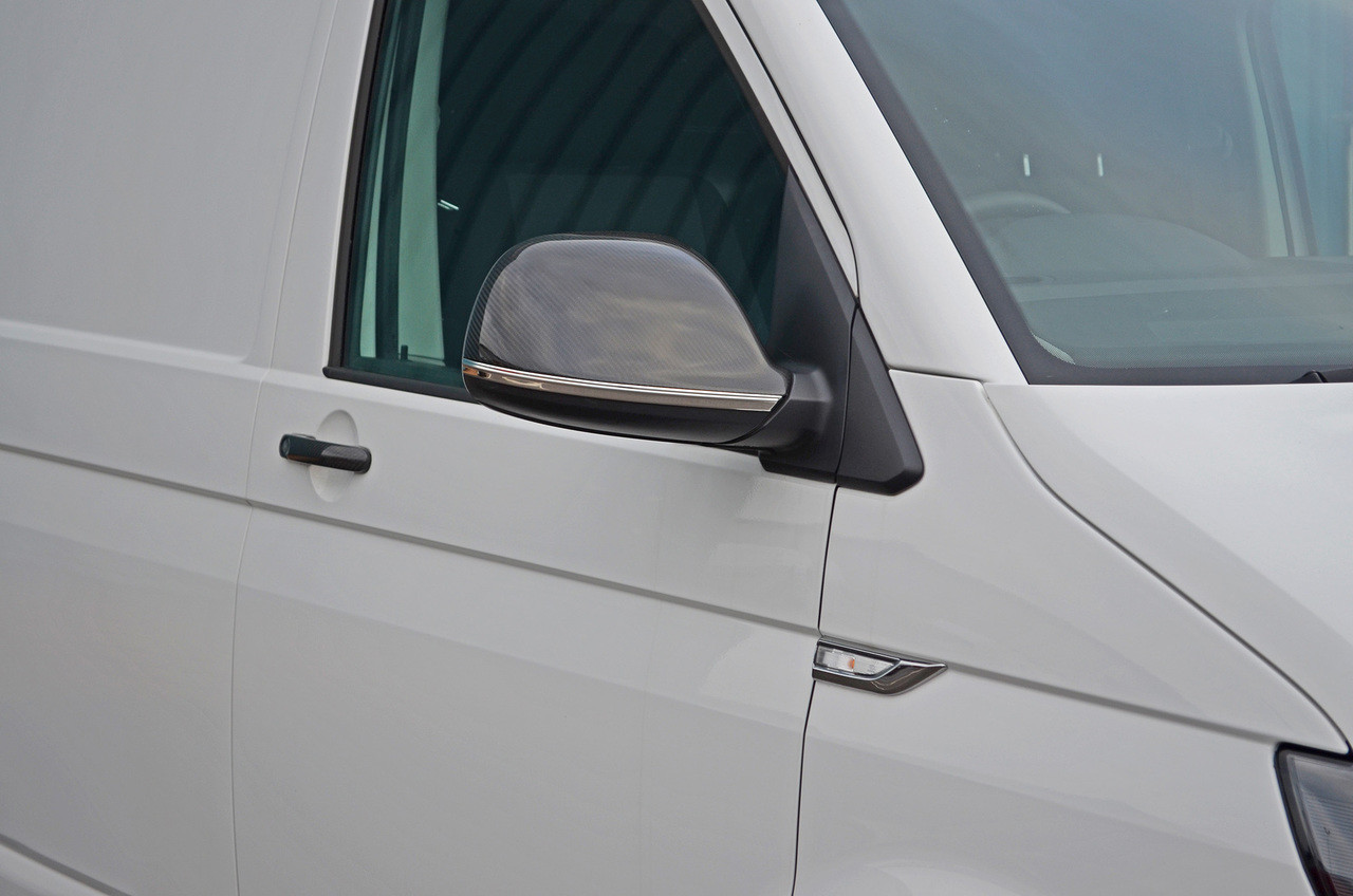 Chrome Lower Mirror Trim Piece Covers To Fit Volkswagen Amarok (2010+)