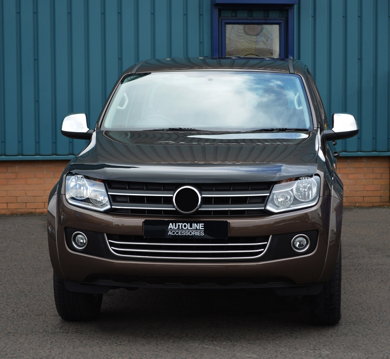 Chrome Wing Mirror Trim Set Covers To Fit Volkswagen Amarok (2010+)