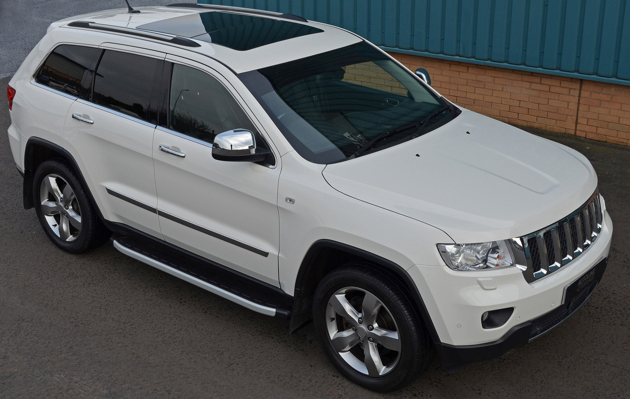 Aluminium Side Steps Bars Running Boards To Fit Audi Q7 (2006-14)