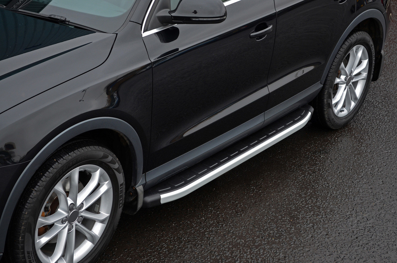 Aluminium Side Steps Bars Running Boards To Fit Audi Q3 (2012-18)