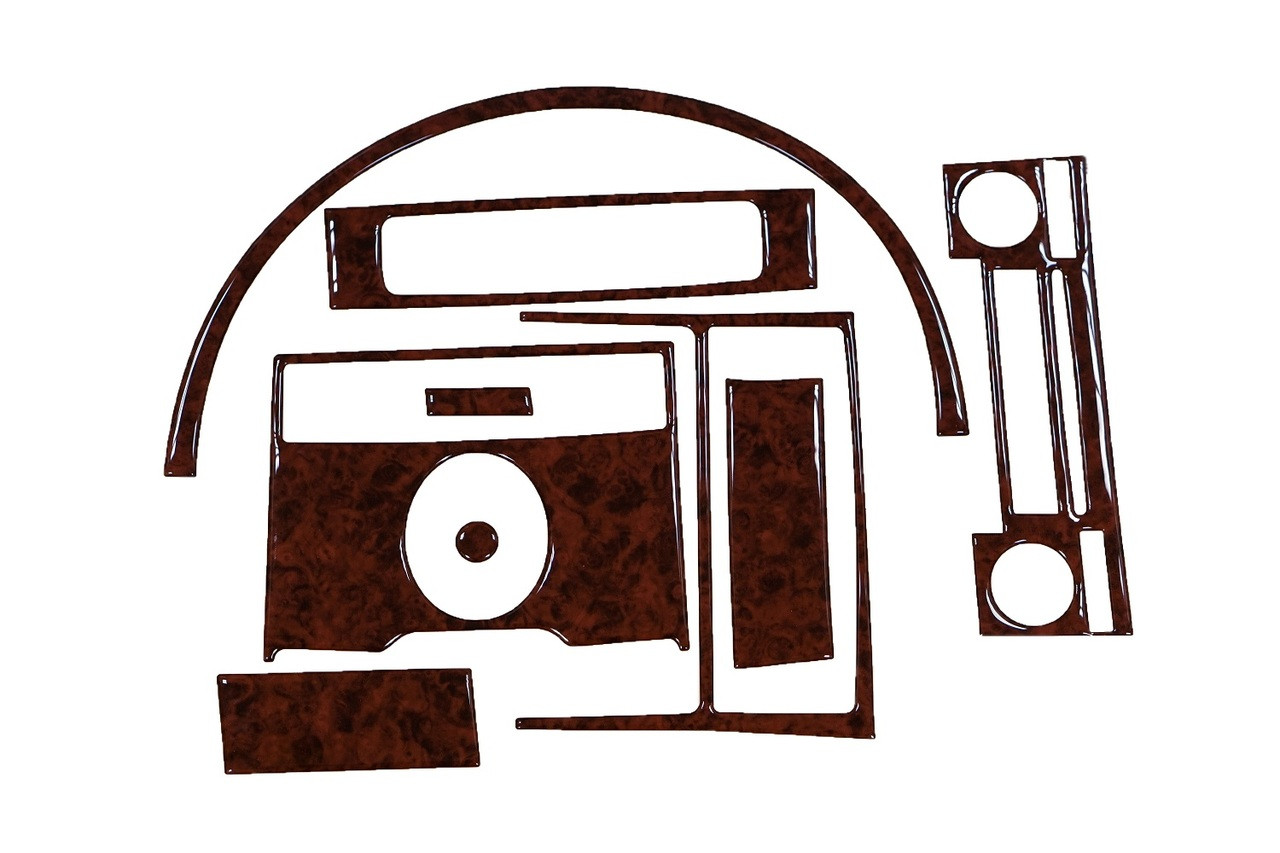 Walnut Finish Dash Trim Kit To Fit RHD Volkswagen Crafter (2006-16)