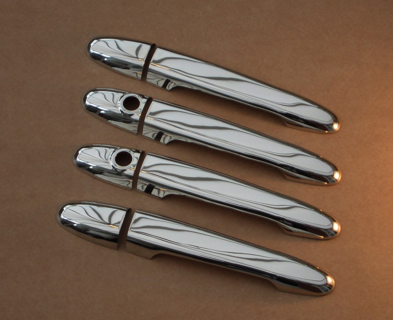 Chrome Door Handle Trim Set Covers To Fit Volkswagen Crafter (2006-16)