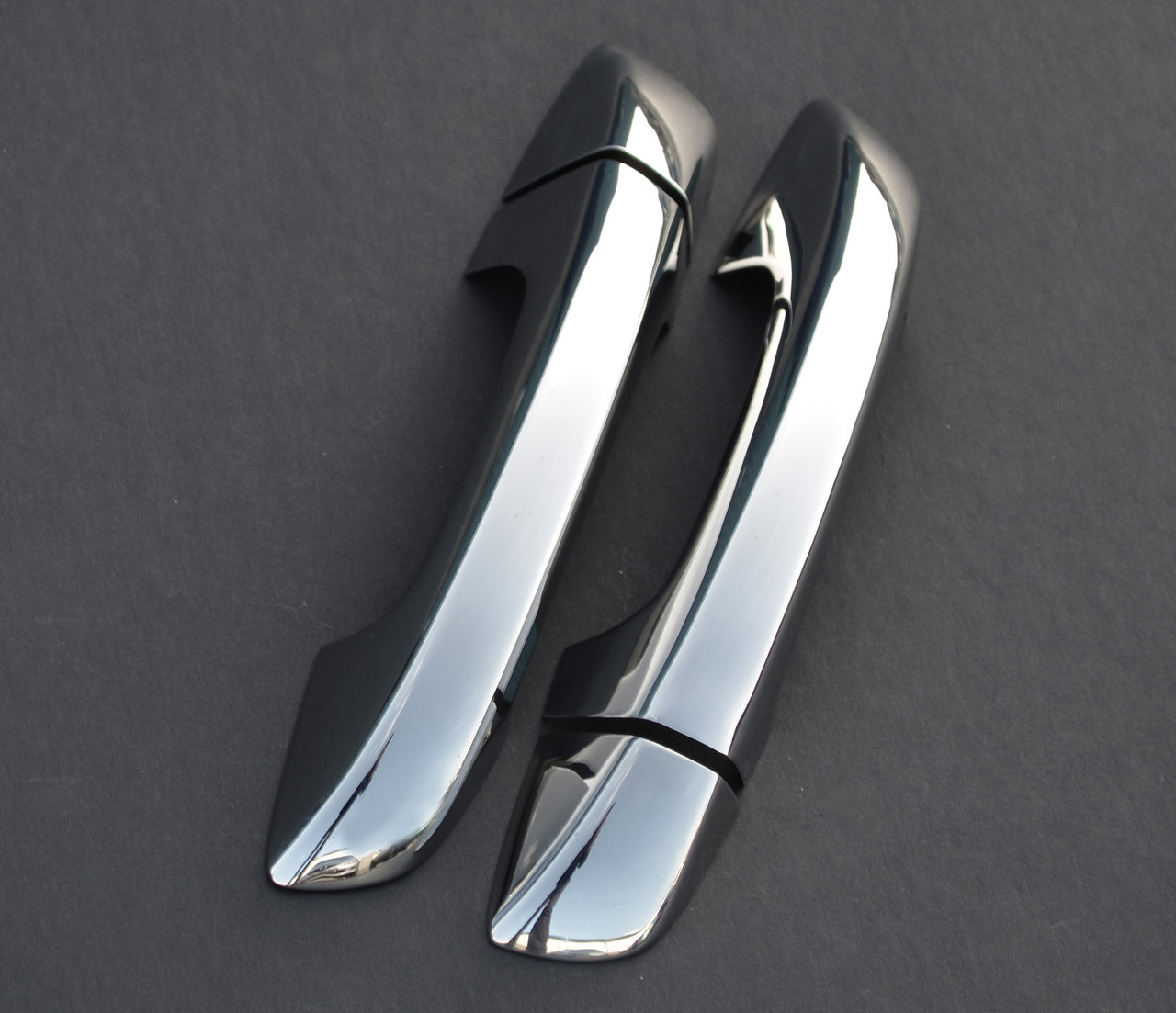 Chrome Door Handle Trim Set Covers To Fit Volkswagen Golf VI 2dr (2009-12)