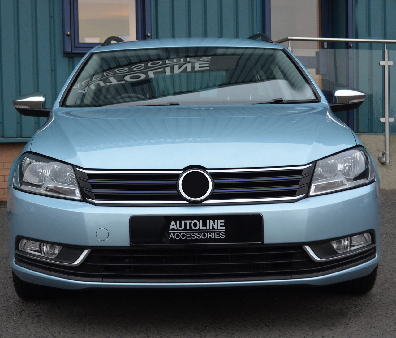 Chrome Wing Mirror Trim Set Covers To Fit Volkswagen Passat B7 (2010-15)