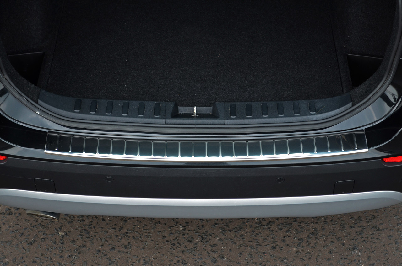 Premium Chrome Bumper Sill Protector Trim Cover To Fit BMW X1 (2012-15)