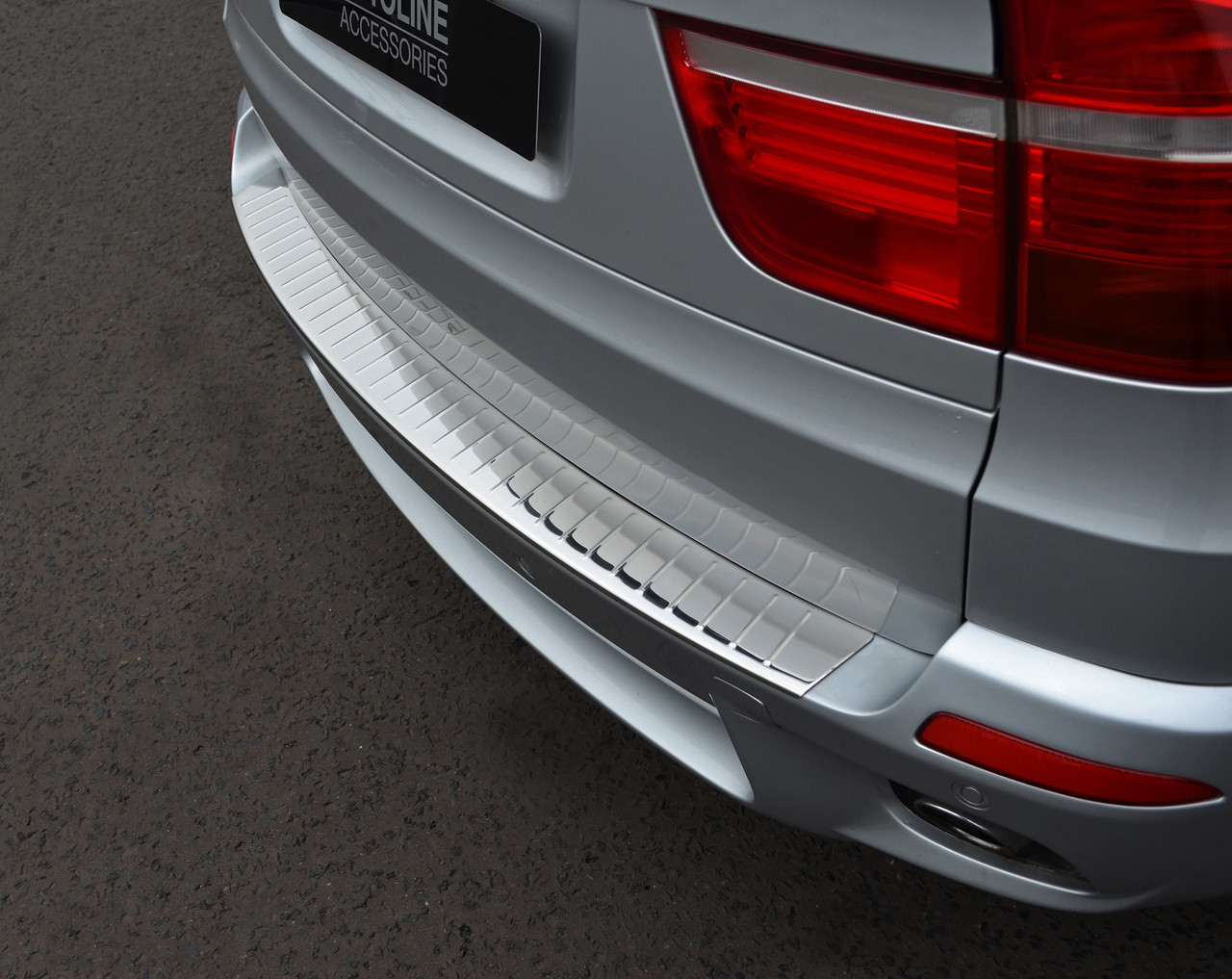 Premium Chrome Bumper Sill Protector Trim Cover To Fit BMW X5 (2007-13)