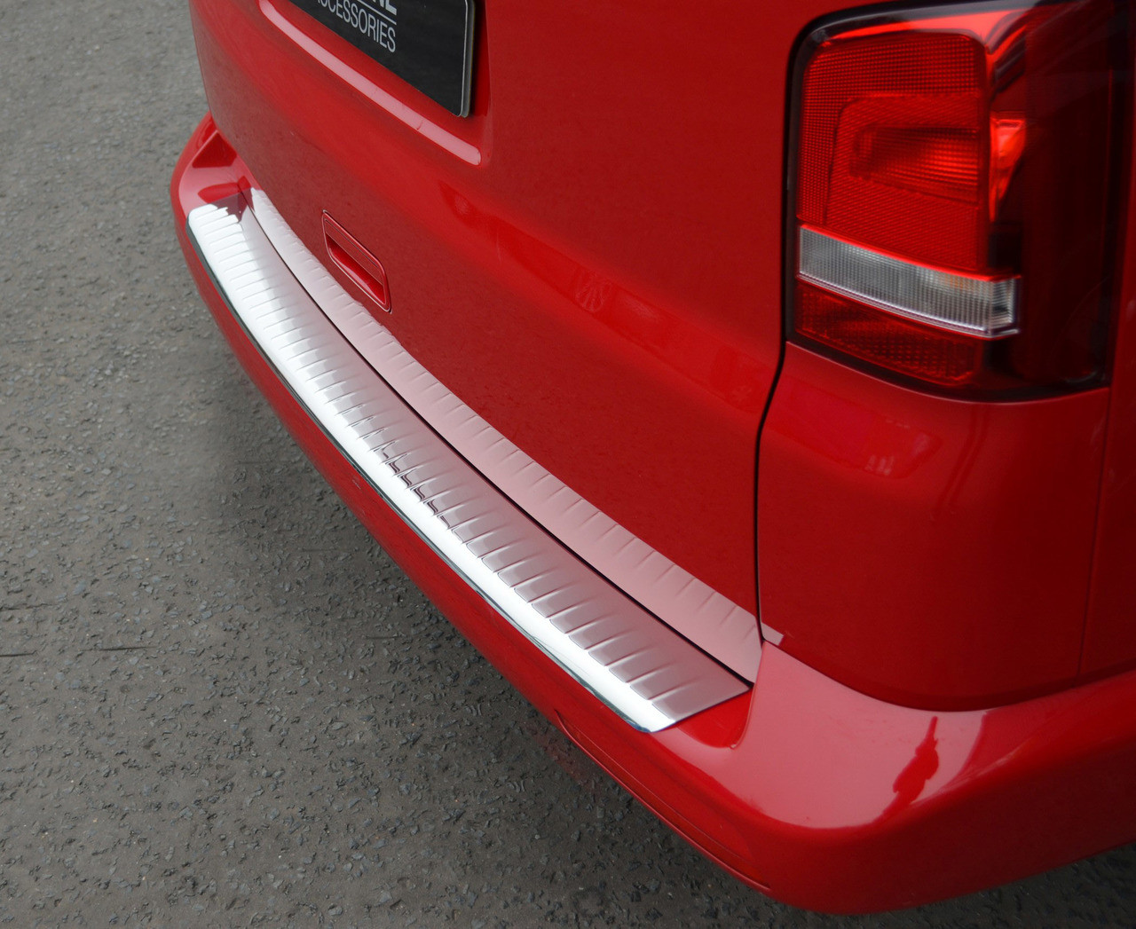 Chrome Bumper Sill Protector Trim Cover To Fit Volkswagen T5 Caravelle (2004-15)