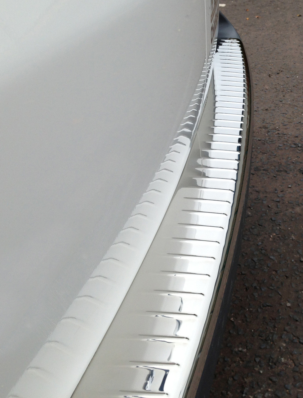 Chrome Bumper Sill Protector Trim Cover To Fit Volkswagen T5 Caravelle (2004-15)