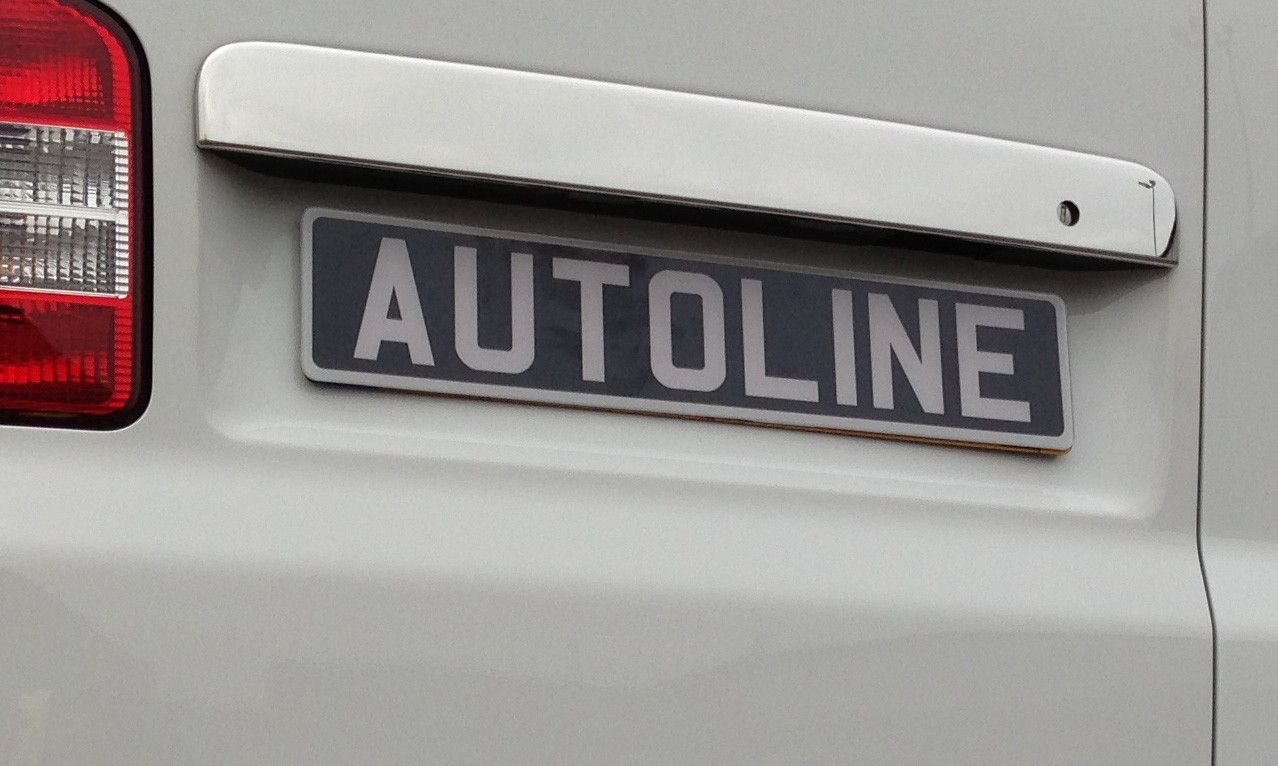 Chrome Barn Door Handle Cover Grab Trim To Fit Volkswagen T5 Caravelle (2004-15)