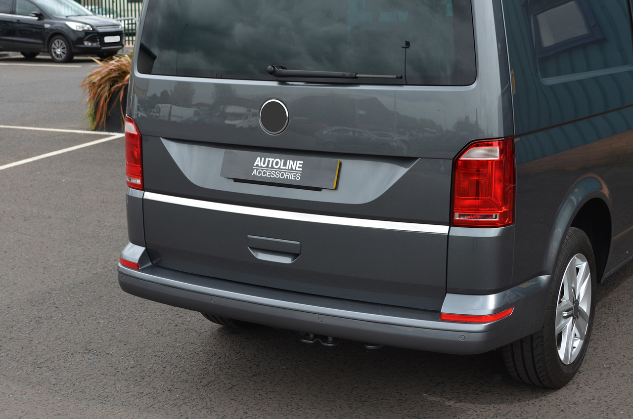 Chrome Mid Rear Door Tailgate Trim Strip To Fit Volkswagen T6 Caravelle (2016+)
