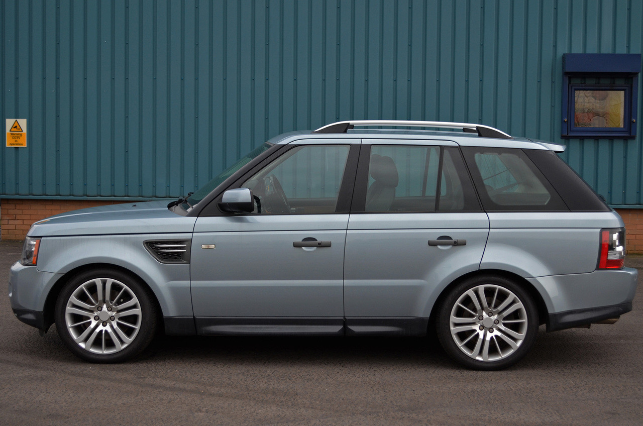 Aluminium Roof Rack Rails Side Bars Set To Fit Range Rover Sport (2005-13)