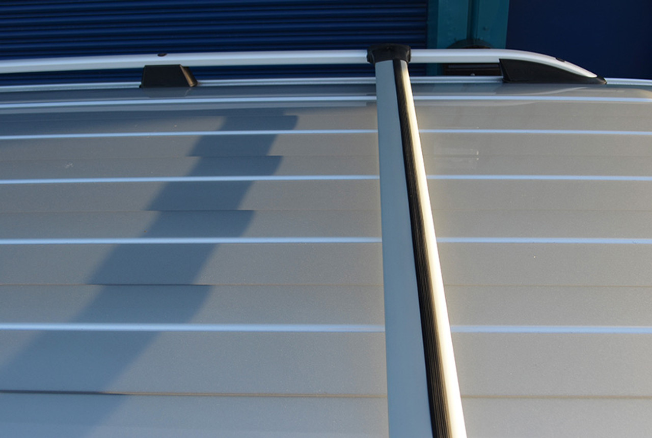 Alu Cross Bar Rail Set To Fit Roof Side Bars To Fit Peugeot Expert (2007-15)