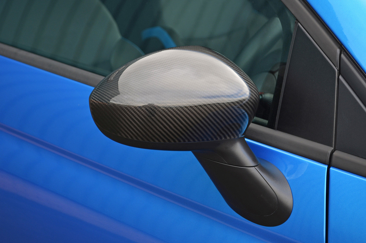 Carbon Fibre Wing Mirror Trim Set Covers To Fit Fiat 500 (2007+) - Autoline  Accessories Limited