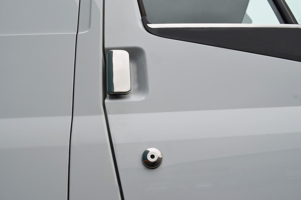 Chrome Door Key Lock Trim Cover To Fit Ford Transit (2000-13)