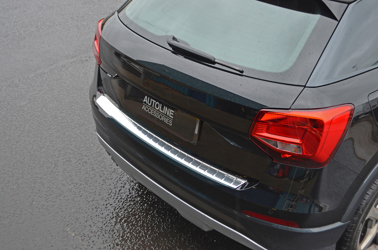 Chrome Bumper Protector Sill Trim Cover To Fit Audi Q2 (2017-19)