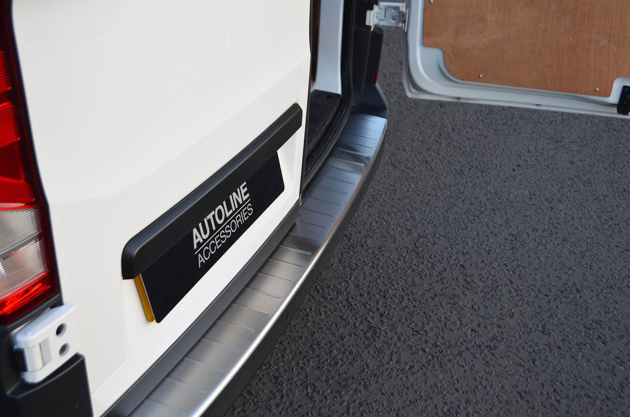 Brushed Bumper Protector Trim Sill Cover To Fit Volkswagen Crafter (2017+)