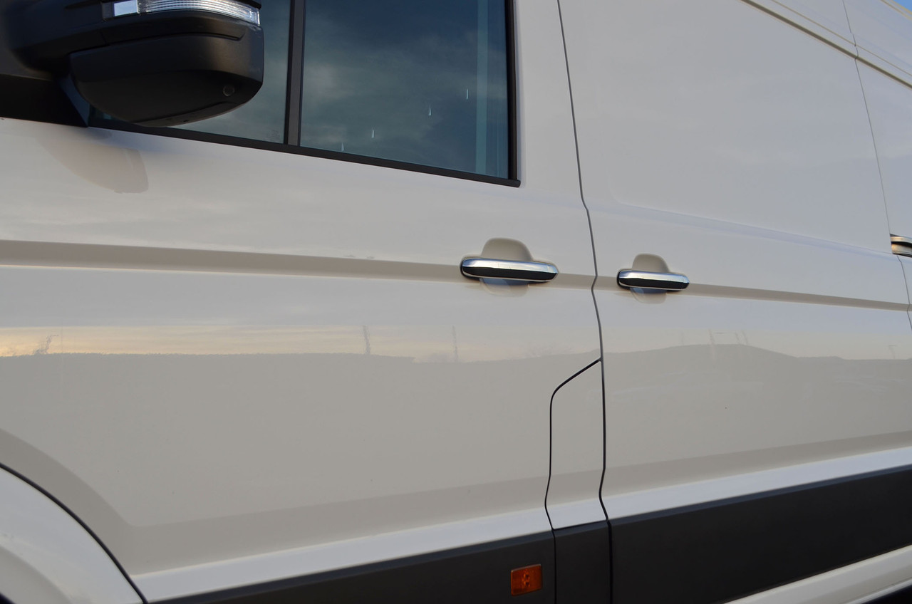 Chrome Door Handle Trim Set Covers To Fit Volkswagen Crafter (2017+)