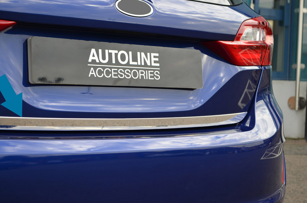 Chrome Lower Tailgate Door Accent Trim Cover To Fit Ford Fiesta (2018+)