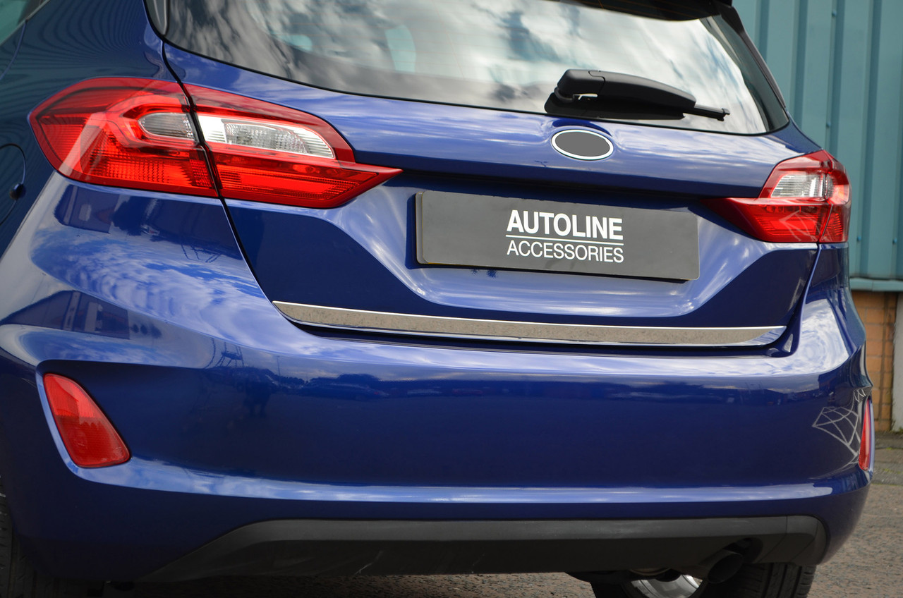 Chrome Lower Tailgate Door Accent Trim Cover To Fit Ford Fiesta (2018+)