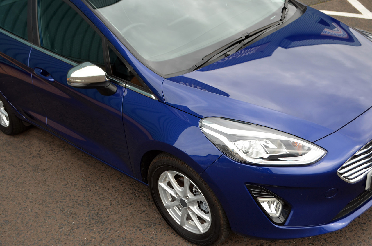 Chrome Wing Mirror Trim Covers Set To Fit Ford Fiesta (2018+)