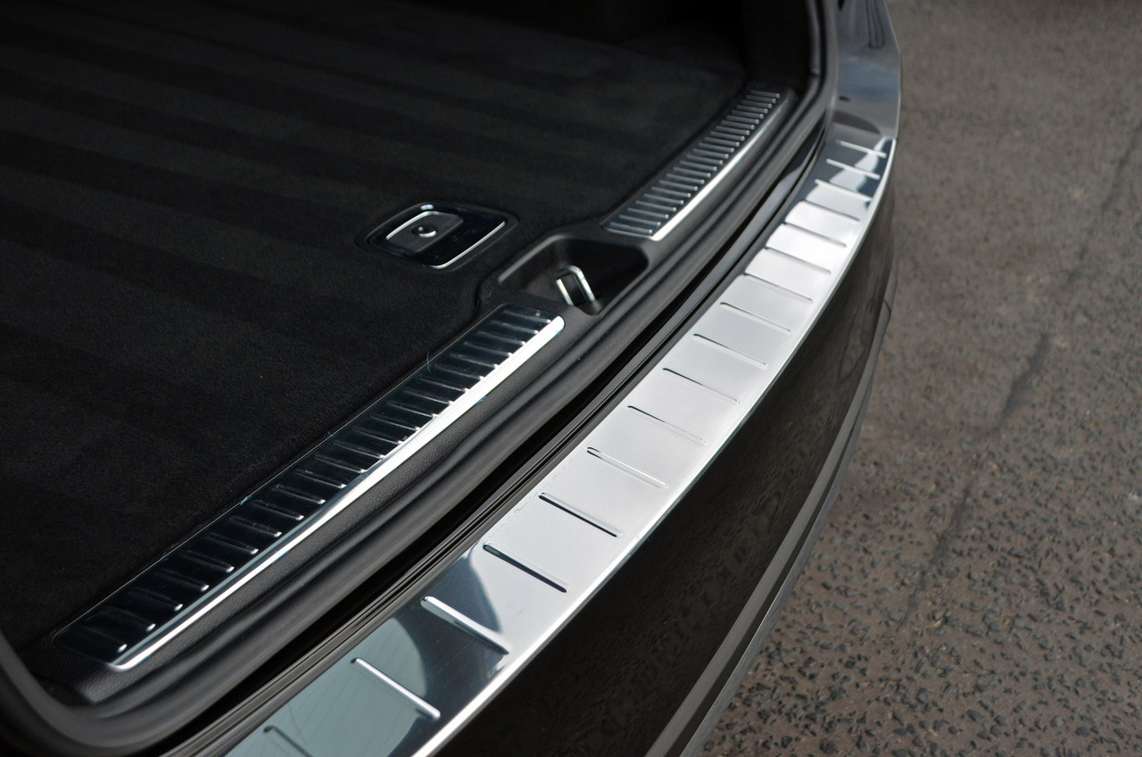 Chrome Bumper Protector Sill Trim Cover To Fit Mercedes-Benz GLC (2015-22)