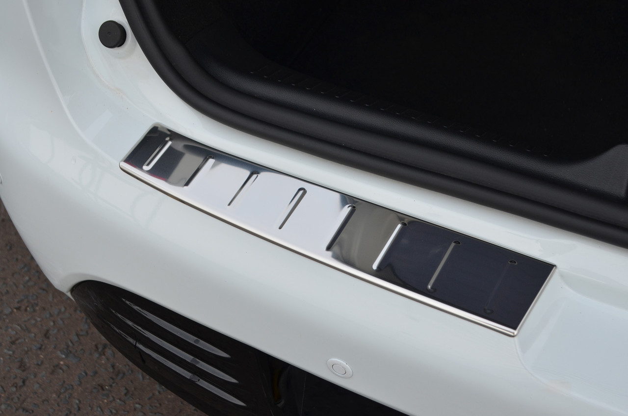 Chrome Bumper Protector Sill Trim Cover To Fit Renault Clio IV (2012+)