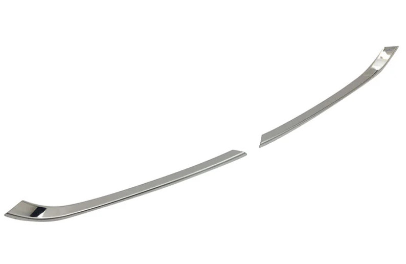 Chrome Fog Light Lamp Trim Covers Set To Fit Vauxhall / Opel Astra K (2015+)