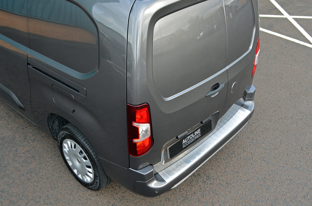 Brushed Satin Bumper Protector Trim To Fit Citroen Berlingo (2019+)