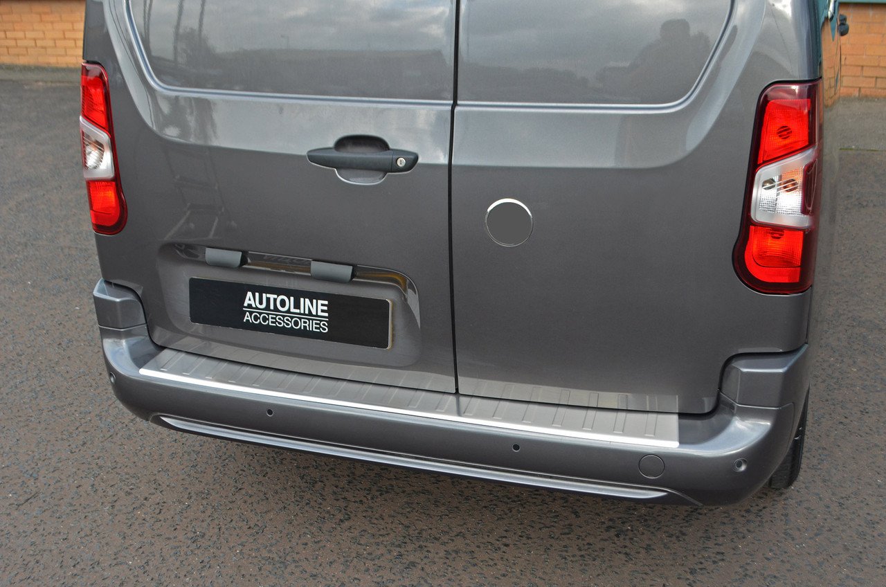 Brushed Satin Bumper Protector Trim To Fit Citroen Berlingo (2019+)