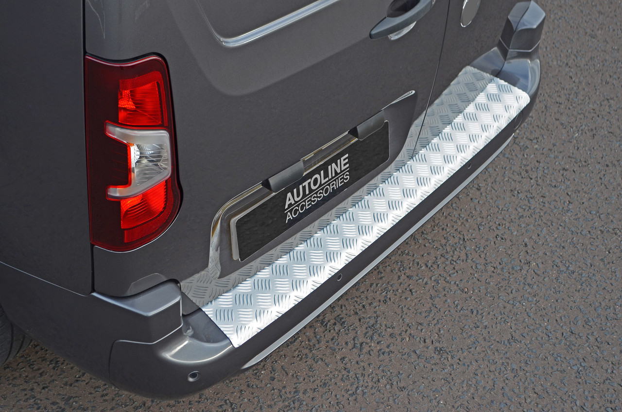 Anodized Chequer Bumper Protector Trim To Fit Vauxhall / Opel Combo E (2019+)