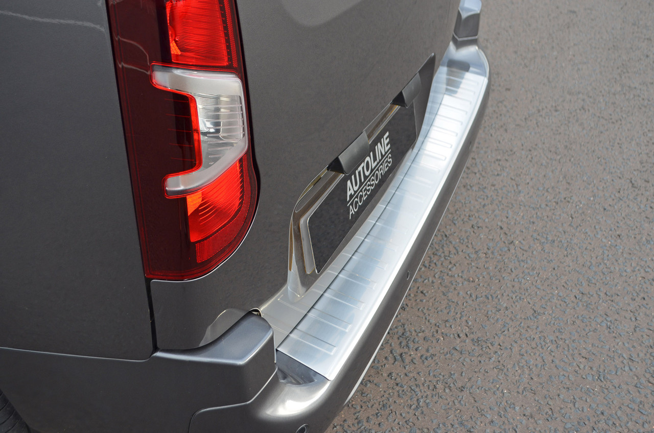 Brushed Satin Bumper Protector Trim To Fit Vauxhall / Opel Combo E (2019+)