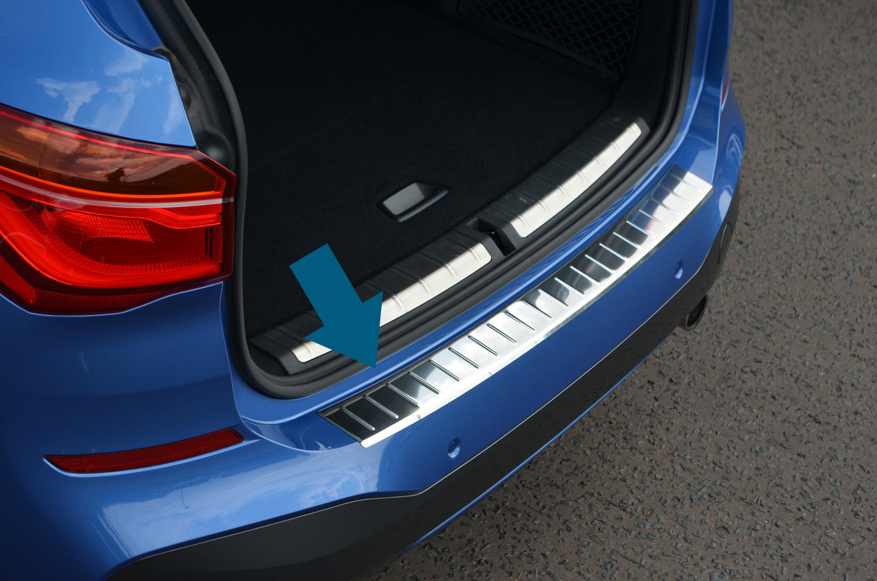 Chrome Bumper Protector Sill Trim For BMW 2 Series Active Tourer (2014+) F45