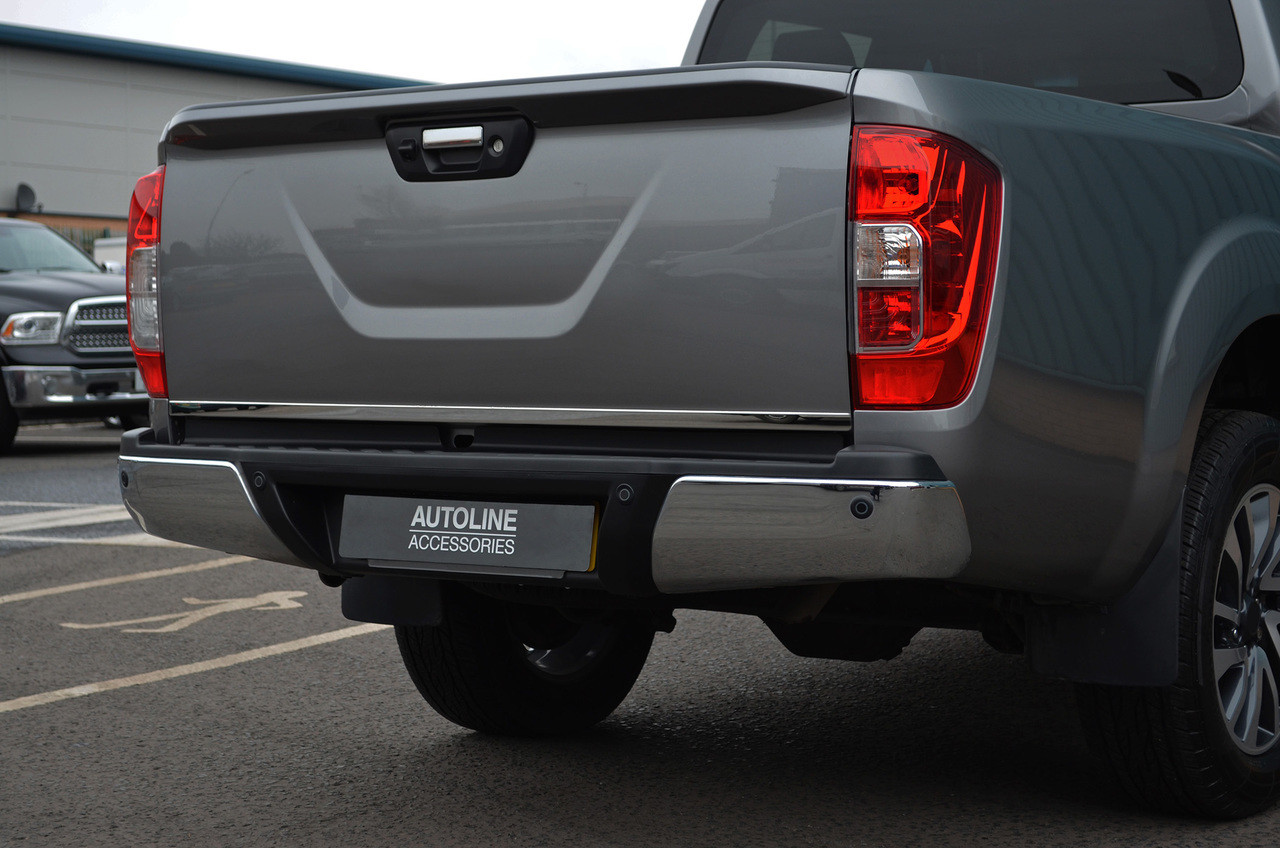 Chrome Rear Door Tailgate Trim Strip Cover To Fit Mercedes-Benz X-Class (2018+)