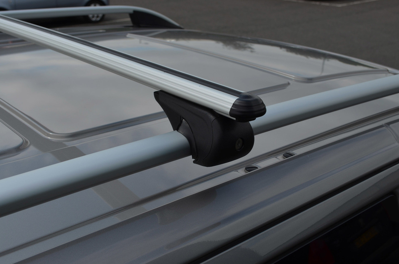 Cross Bars For Roof Rails To Fit Mercedes-Benz X-Class (2018+) 100KG Lockable