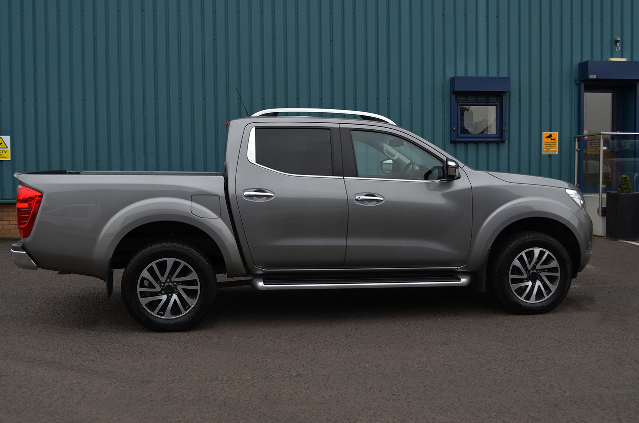 Chrome Rear Window Trim Accent Cover To Fit Renault Alaskan (2017+)