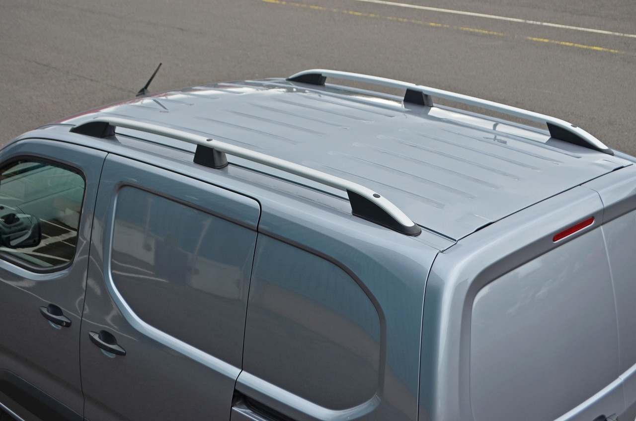 Aluminium Roof Rack Rails Side Bars To Fit L1 Citroen Berlingo (2019+)