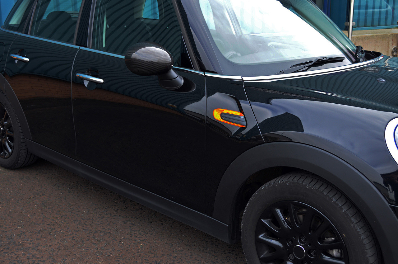 Carbon Fibre Wing Mirror Trim Covers For Mini F54 F55 F56 F57 Right Hand Drive